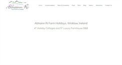 Desktop Screenshot of abhainn-ri.com